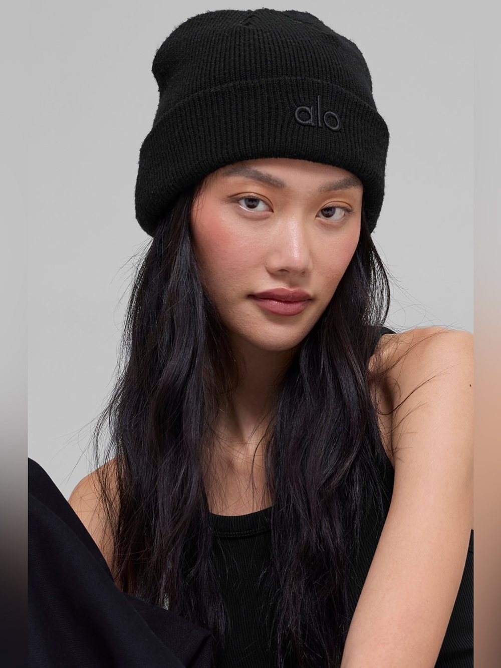 ALO *NWOT* Notable Beanie in Black